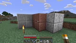 How to make Polished Granite Diorite and Andesite guide  Minecraft [upl. by Harle]