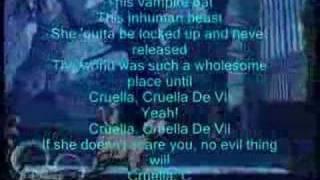 Selena Gomez  Cruella De Vil FULL WITH LYRICS [upl. by Bogusz342]