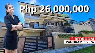 OVERLOOKING BRAND NEW HOUSE FOR SALE IN CEBU WITH 5BEDROOM [upl. by Acissj]