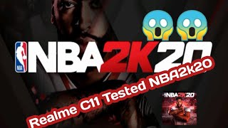 Realme c11 Tested NBA2k20 😊👍 [upl. by Irac628]