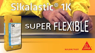 Sikalastic® 1K super flexible cementitious mortar [upl. by Nymassej]