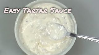 Easy Tartar Sauce Recipe  MOLCS Easy Recipes [upl. by Nyliac]