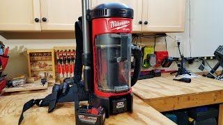 Milwaukee M18 FUEL 3 in 1 Backpack Vacuum Review [upl. by Epner663]