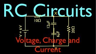 RC Circuit Analysis 2 of 8 Voltage and Current [upl. by Guthrey]