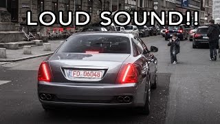 Maserati Quattroporte S  GODLY V8 Sound [upl. by Dall]