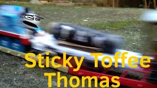 Sticky Toffee Thomas Crash Scene Remake  Thomas Bumps Into Toby [upl. by Littell]