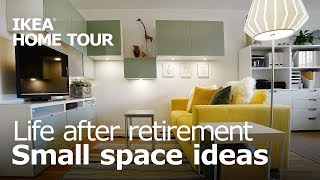 A Studio Apartment for Retirement Living  IKEA Home Tour Episode 405 [upl. by Consalve]