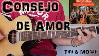 Cómo tocar quotConsejo de Amorquot TINI amp Morat en Guitarra TUTORIAL FÁCIL [upl. by Chris]