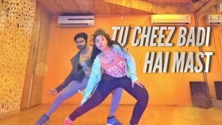 Tu Cheez badi Hai Mast  Dance Cover  Machine [upl. by Cynera]