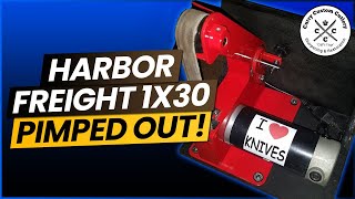 Harbor Freight 1x30 PIMPED OUT [upl. by Nahaj]