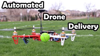 How to make Automated Delivery Drone  w Pixhawk Geofencing RTL Automated Package Delivery [upl. by Zwart]