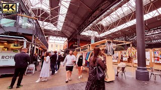 Old Spitalfields Market Tour 2020 with Street Food  LONDON WALK [upl. by Adidnere]