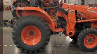 Kubota L Series Tire Pressure Tutorial [upl. by Elsinore657]