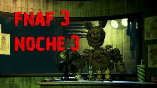 Truco para pasar la noche 3 en Five Nights At Freddy´s 3 [upl. by Delcina752]