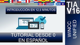 WinCC Unified tutorial en Español  1 Introducción a TIA PORTAL WINCC Unified [upl. by Elle]