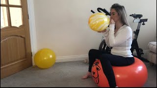 MY NEW ORANGE SPACE HOPPER BOUNCE [upl. by Vick]