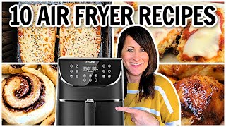 10 EASY Air Fryer Recipes  THIS is What to Make in Your Air Fryer  Cosori amp Philips XXL [upl. by Inavihs]