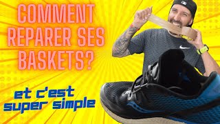 Comment RÉPARER tes BASKETS de running et trail [upl. by Aalst]