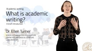 What is academic writing [upl. by Laemaj]