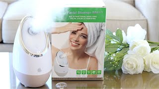 Facial Steamer SPA Microderm GLO  Review  Vanity Planet [upl. by Reivad789]