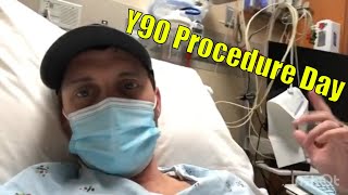 Yttrium 90 y90 Procedure Day It’s finally time to fry Intrahepatic Cholangiocarcinoma [upl. by Tavish408]