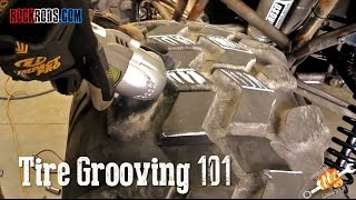 ROCK RODS TECH TIP  TIRE GROOVING MADE EASY [upl. by Hsemar]