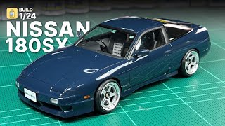 Build 124 Nissan 180SX RPS13 TypeX  Fujimi [upl. by Timmy78]