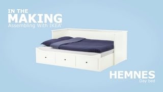 IKEA HEMNES Daybed Assembly Instructions [upl. by Ricard]