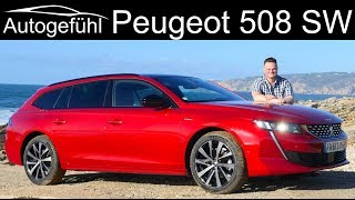 Peugeot 508 SW FULL REVIEW allnew 508 Estate Kombi  Autogefühl [upl. by Mian]