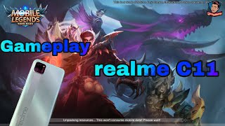 realme C11 Mobile Legends Gameplay  Filipino [upl. by Hniv252]