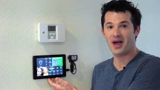 Replace your alarm system keypad with an ActionTiles touchscreen tablet — Konnected DIY addon [upl. by Ahsiet]