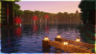 🌅 Minecraft Pier Ambience wC418 Music  10 Hours [upl. by Reube]