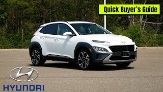 5 Things You Should Know About The 2022 Hyundai Kona  Quick Buyers Guide [upl. by Mcknight]