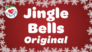 Jingle Bells Original Christmas Song with Lyrics 🎅 [upl. by Ohcamac]