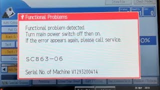 How to Reset RICOH SC86306 Without Loss Settings [upl. by Zaid]