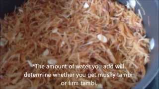 How to Make Tambi za Kukaanga [upl. by Ahsitaf]