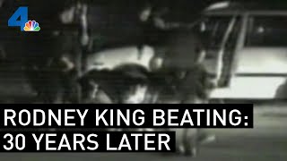 Rodney King Police Beating 30 Years Later  NBCLA [upl. by Eenahc]