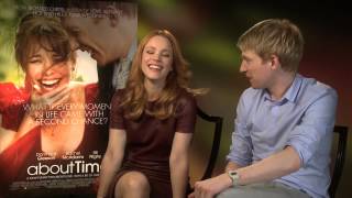 Rachel McAdams And Domhnall Gleeson Interview  About Time  Empire Magazine [upl. by Annoed245]