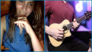 Playing Guitar on Omegle Ep 9  Ukulele Metal [upl. by Cathrin42]