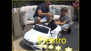 Elektro Kinderauto Mercedes AMG S63 [upl. by Ellerad]