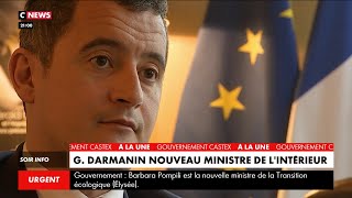 Gérald Darmanin nouveau ministre de lIntérieur [upl. by Inalak]