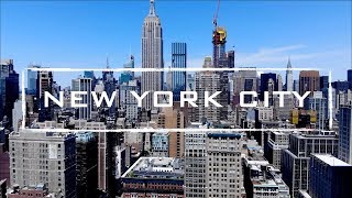 New York City NY  4K Drone Video [upl. by Wilhelmina]