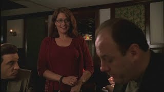 Dr Melfi Flirts With Tony  The Sopranos HD [upl. by Emil]