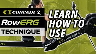 Correct Rowing Machine Technique Improve Your Rowing  Concept2 [upl. by Sidnarb]