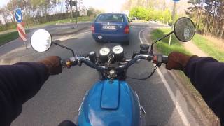 MotoGuzzi 850 T3 Sound and drive [upl. by Colis]