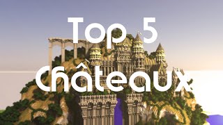 Minecraft  Top 5 des plus beaux châteaux 5 [upl. by Bates]