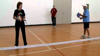 Initiation au pickleball 2 la pratique [upl. by Ahsiken]