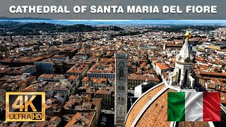 🇮🇹 Cathedral of Santa Maria Del Fiore by drone 4K 60fps UHD [upl. by Aerol]