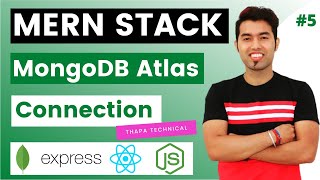 🔴 MERN Tutorial 5 Connect Backend to Database MongoDB Atlas with NodeJS using Mongoose in Hindi [upl. by Paige156]