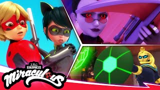 MIRACULOUS  🐞 SUPER CATTIVI  Compilazione 3 😈  Stagione 5 [upl. by Emelina529]